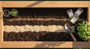 best raised bed soil mix