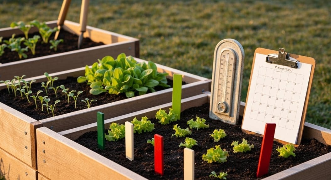 frost date based planting schedule