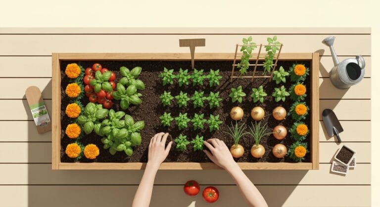 raised bed companion planting guide