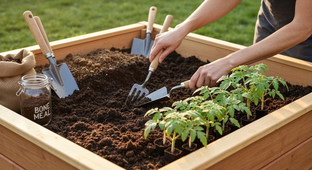 raised bed loamy ph 6 6 8