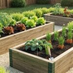 raised beds size spacing planting