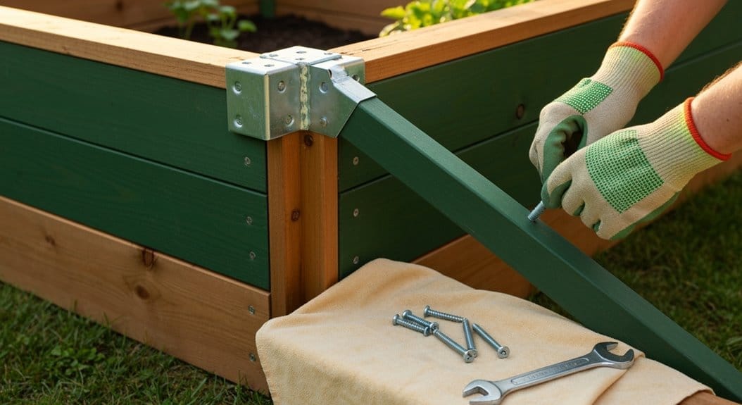 tighten replace reinforce joints