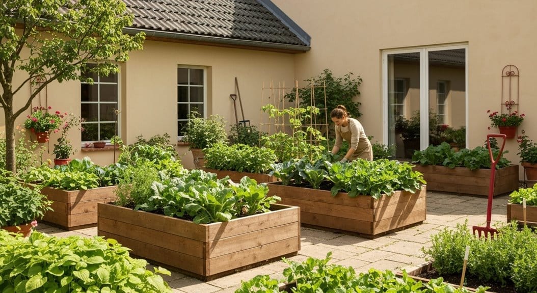 maximize sunlight in garden