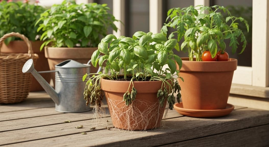root bound risks in too small pots